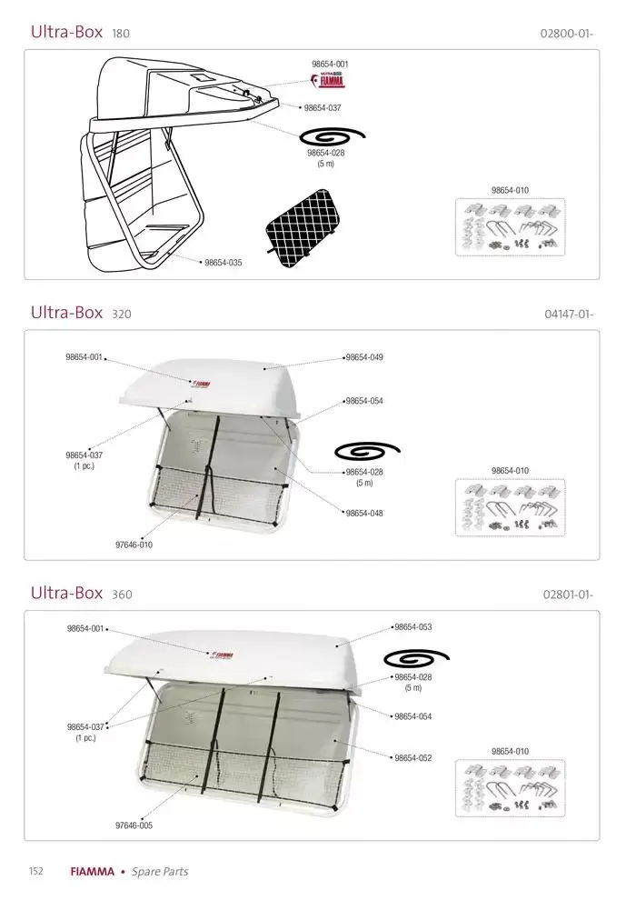 Spare parts catalogo 2025 da 14 gennaio a 31 dicembre di 2025 - Pagina del volantino 152