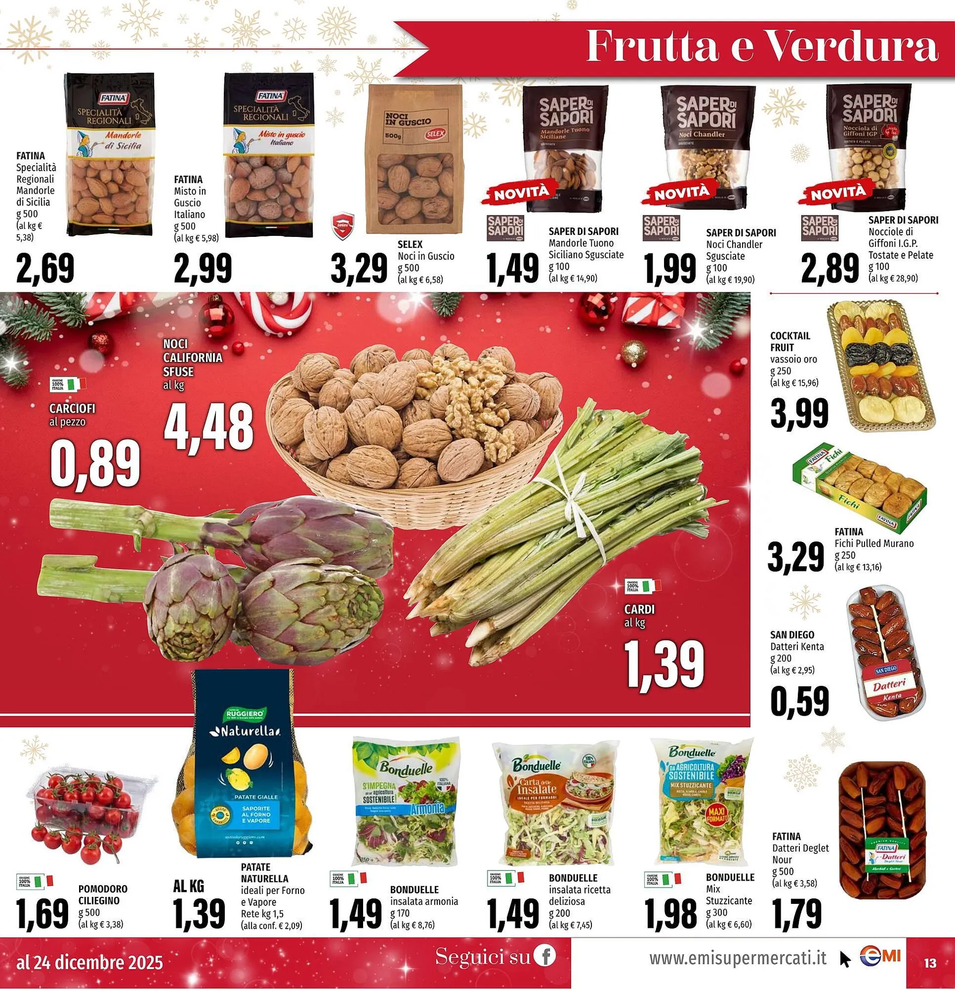 Volantino Emi Supermercati da 11 dicembre a 24 dicembre di 2025 - Pagina del volantino 13