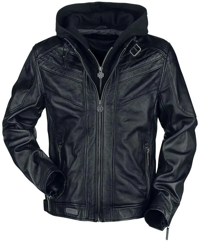 Logo | Giacca di pelle | nero | Rammstein