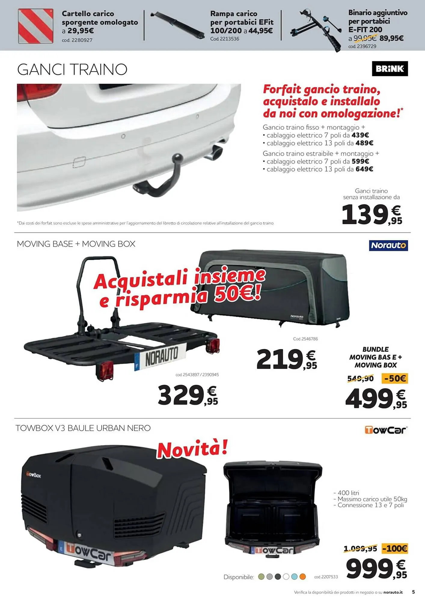 Volantino Norauto da 27 luglio a 30 agosto di 2023 - Pagina del volantino 5