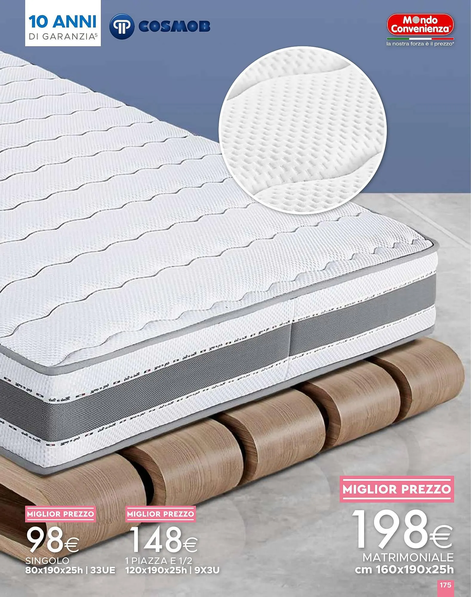 Volantino Mondo Convenienza da 1 aprile a 1 settembre di 2024 - Pagina del volantino 175