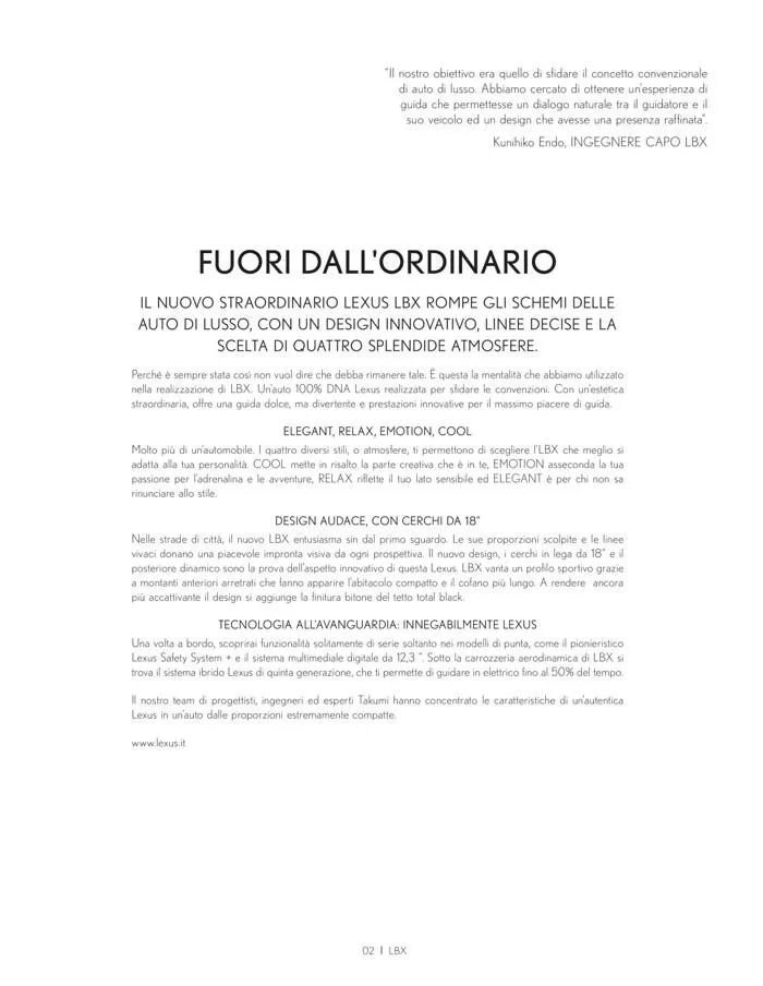 LBX da 11 settembre a 31 gennaio di 2028 - Pagina del volantino 2