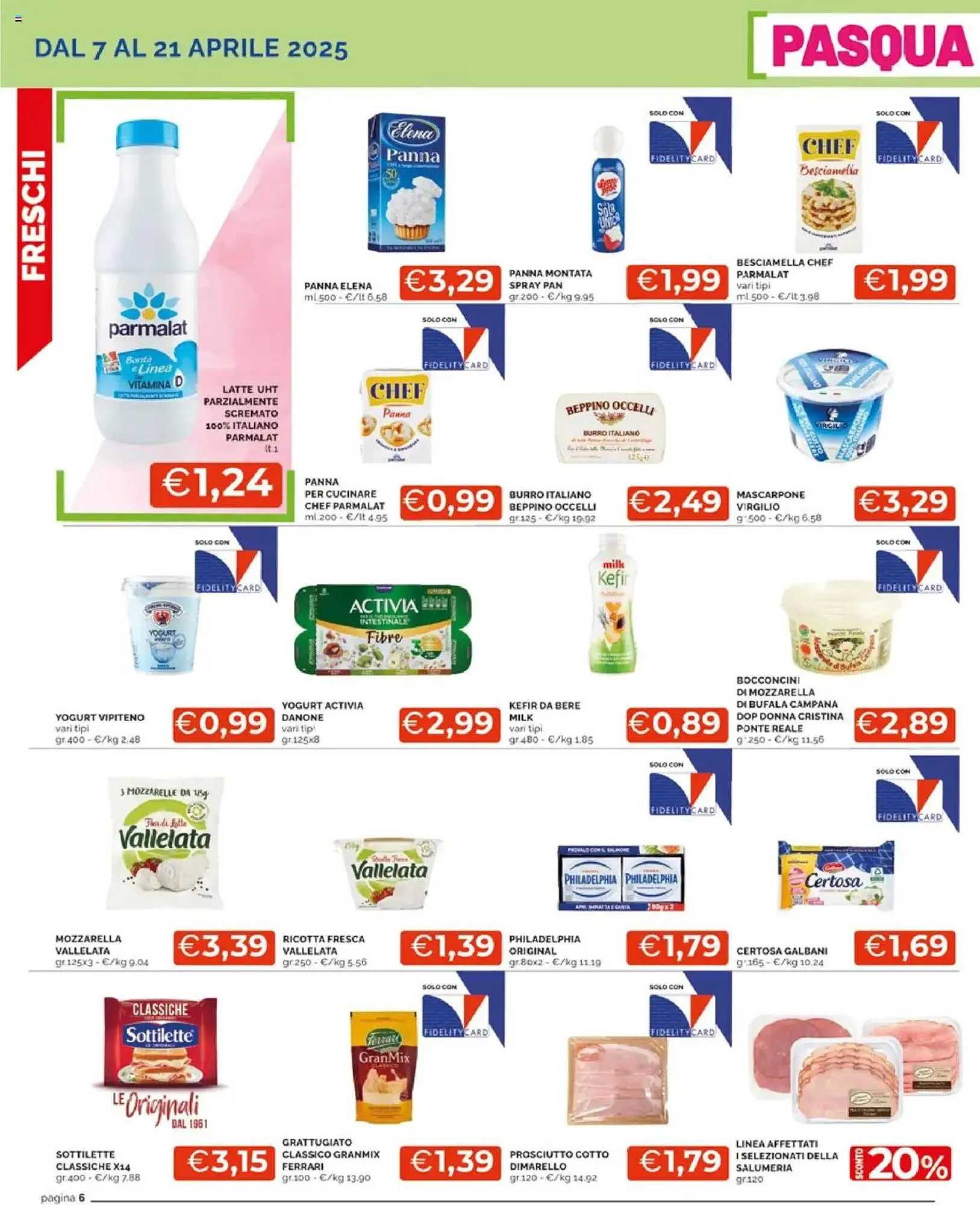 Volantino Mercatò da 7 aprile a 21 aprile di 2025 - Pagina del volantino 6