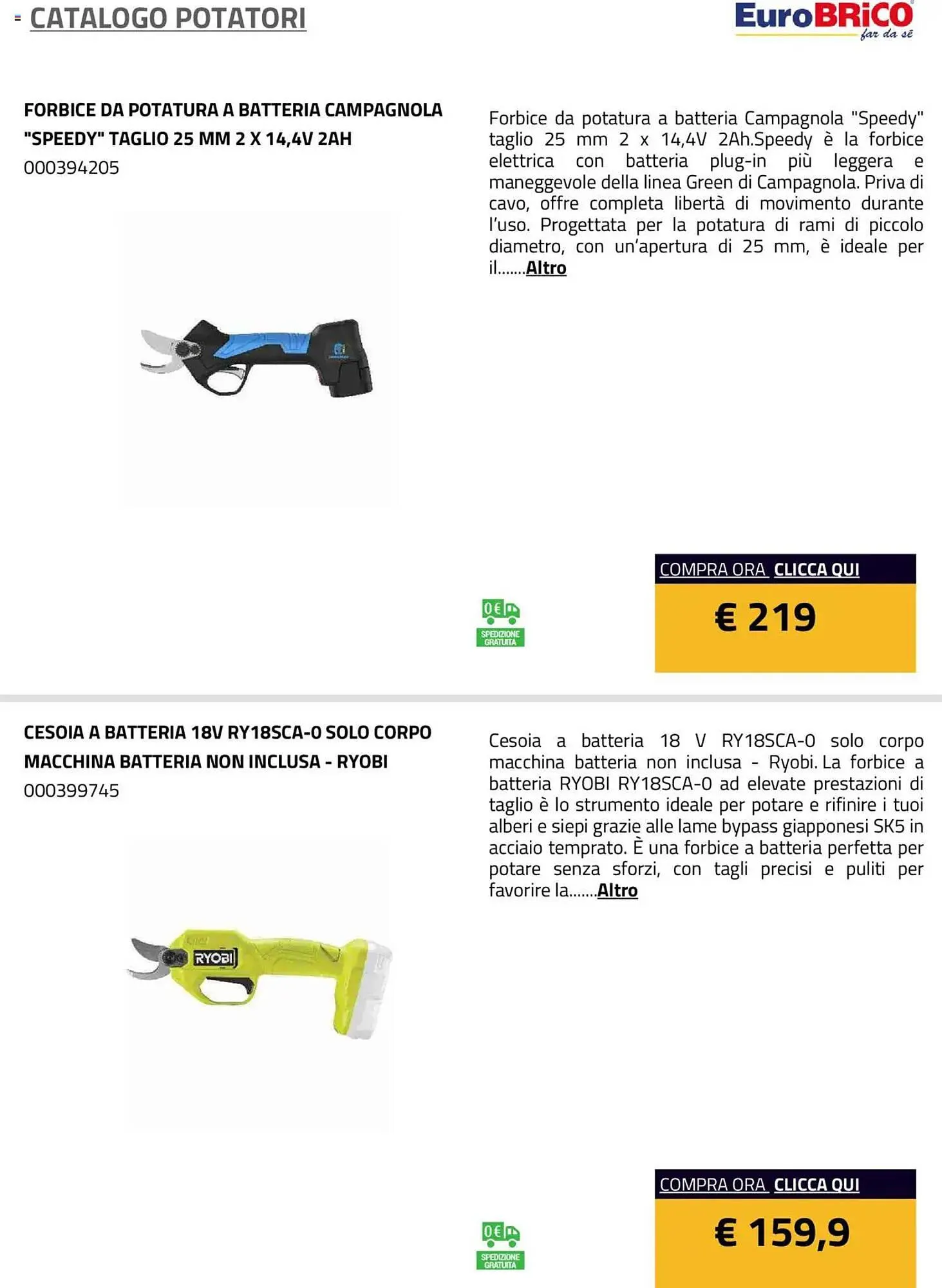 Volantino Eurobrico da 23 luglio a 31 dicembre di 2025 - Pagina del volantino 10