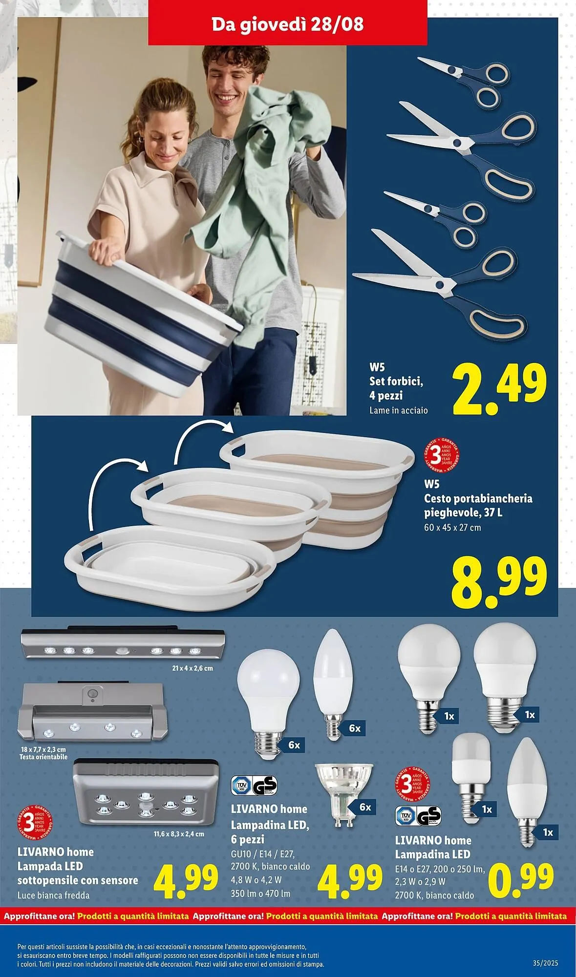 Volantino Lidl da 25 agosto a 31 agosto di 2025 - Pagina del volantino 47