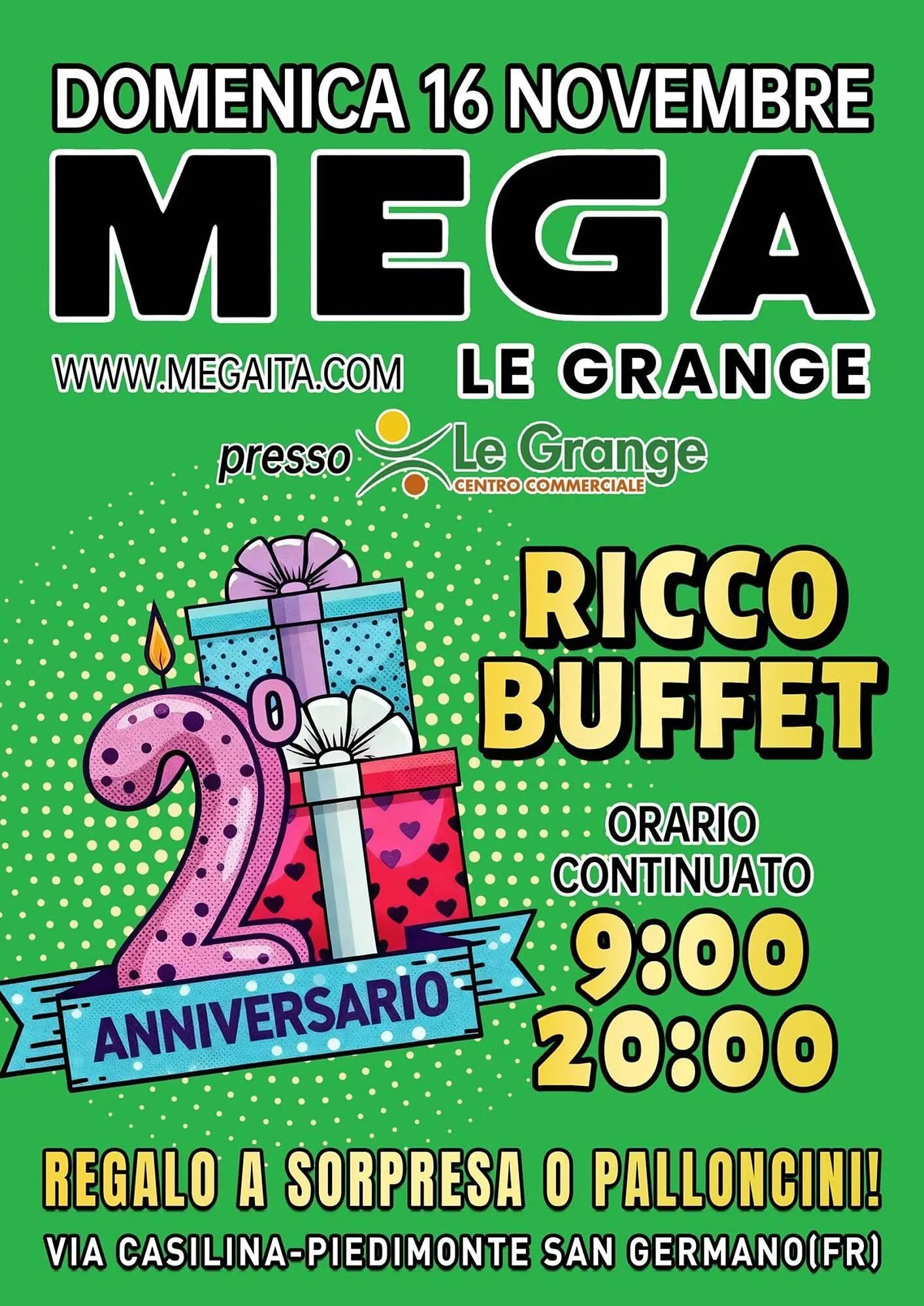 Volantino MEGA da 16 novembre a 16 dicembre di 2025 - Pagina del volantino 1