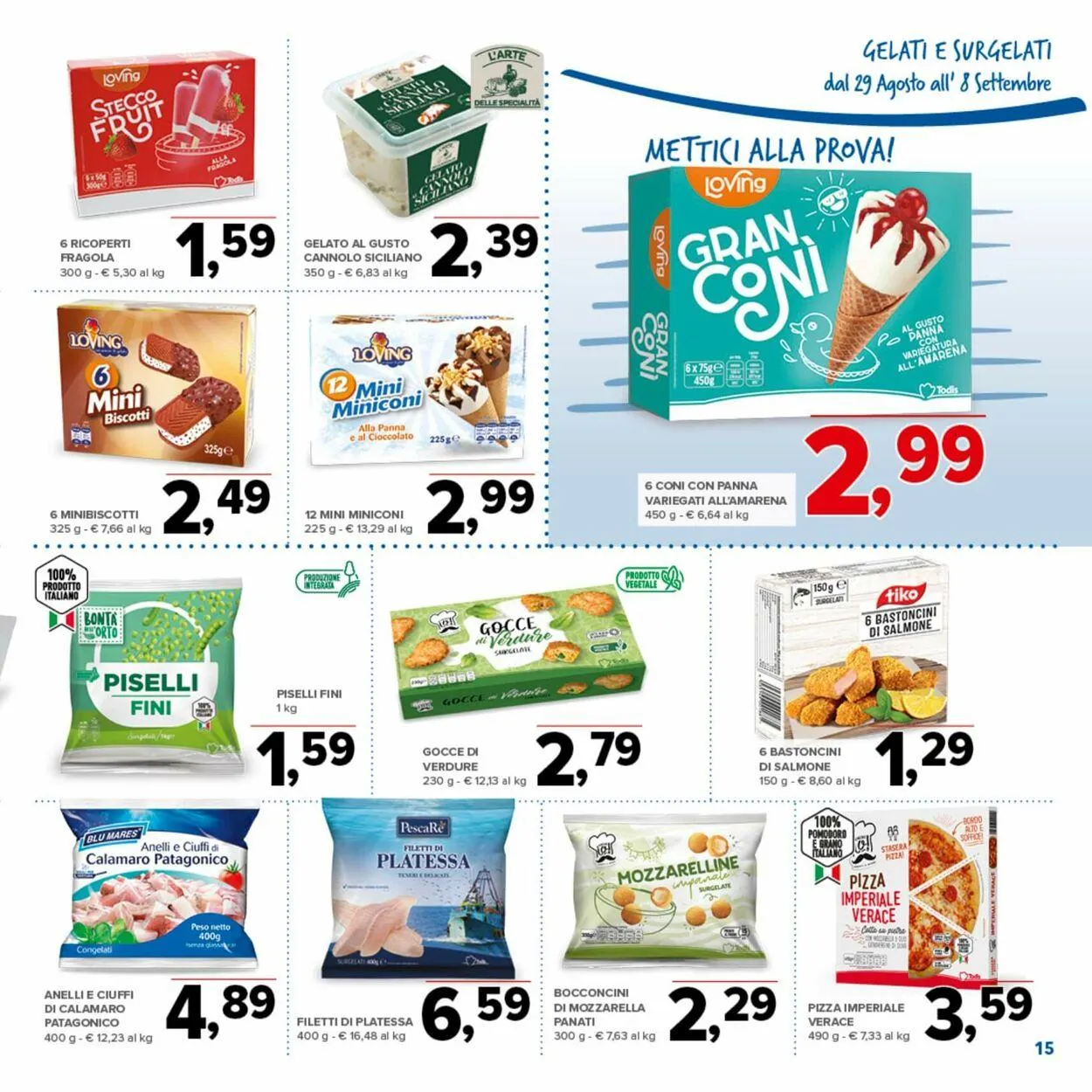 Todis Volantino attuale da 4 settembre a 18 settembre di 2024 - Pagina del volantino 15