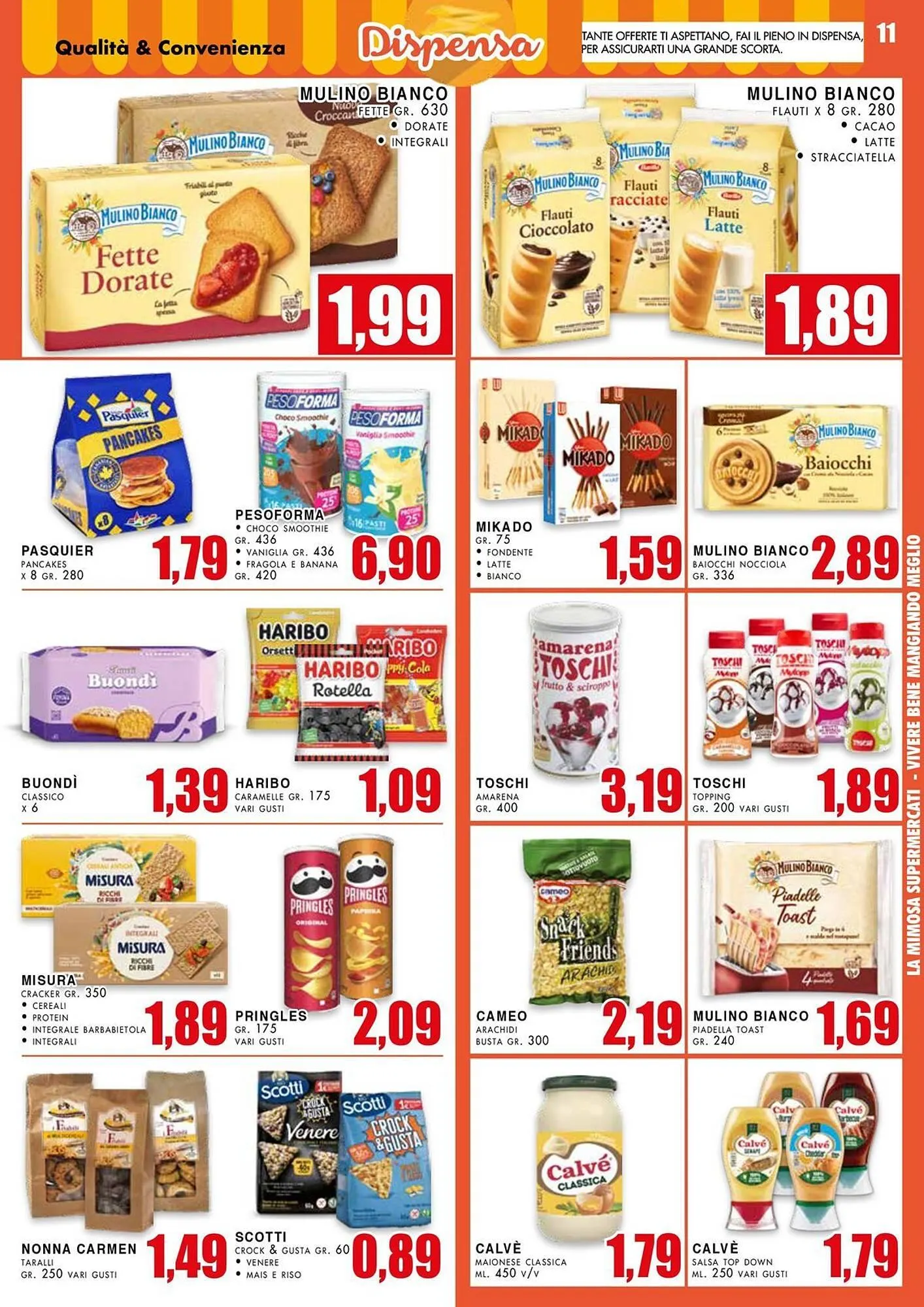Volantino La Mimosa Supermercati da 30 giugno a 13 luglio di 2025 - Pagina del volantino 11