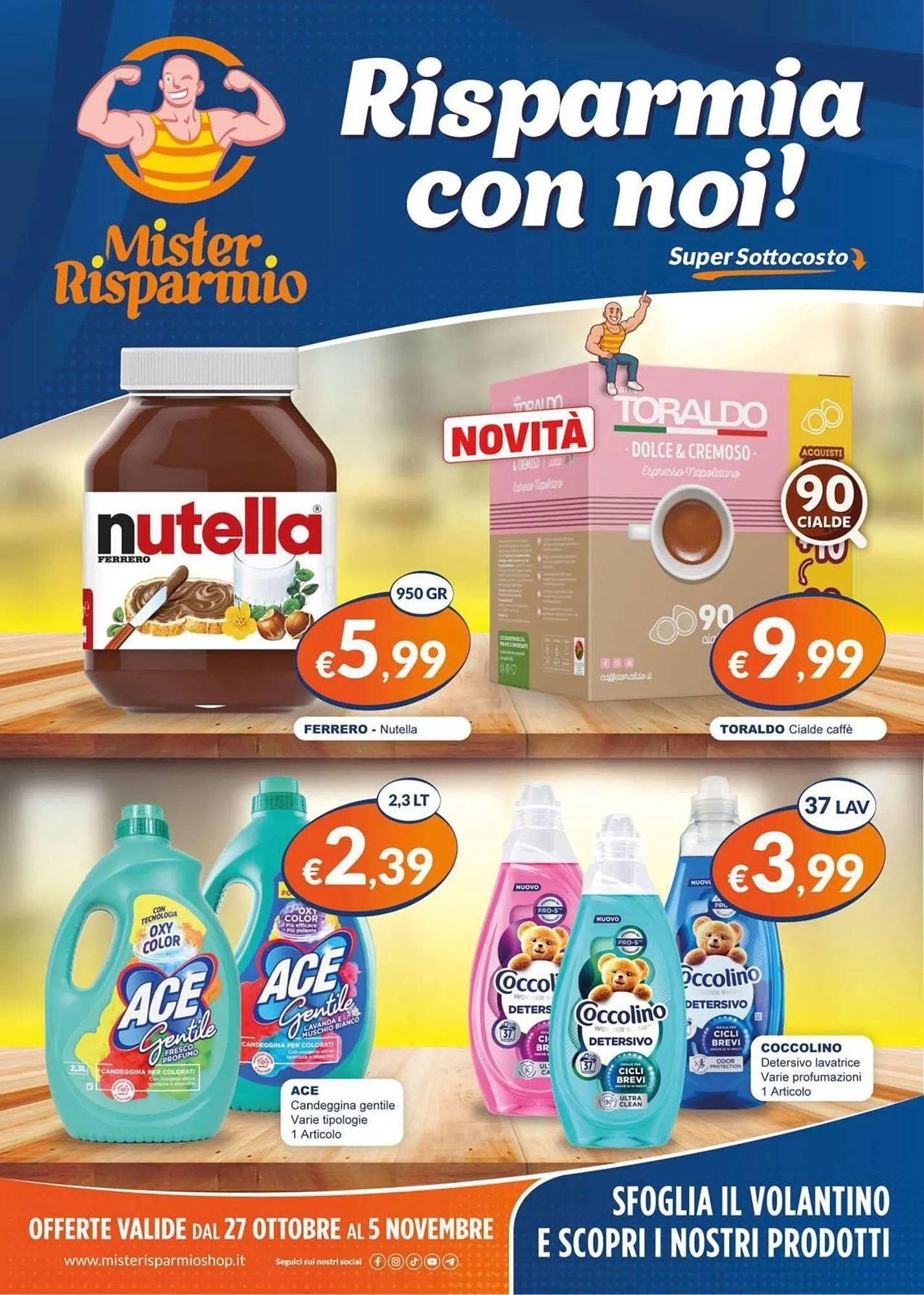 Volantino Mister Risparmio - 1