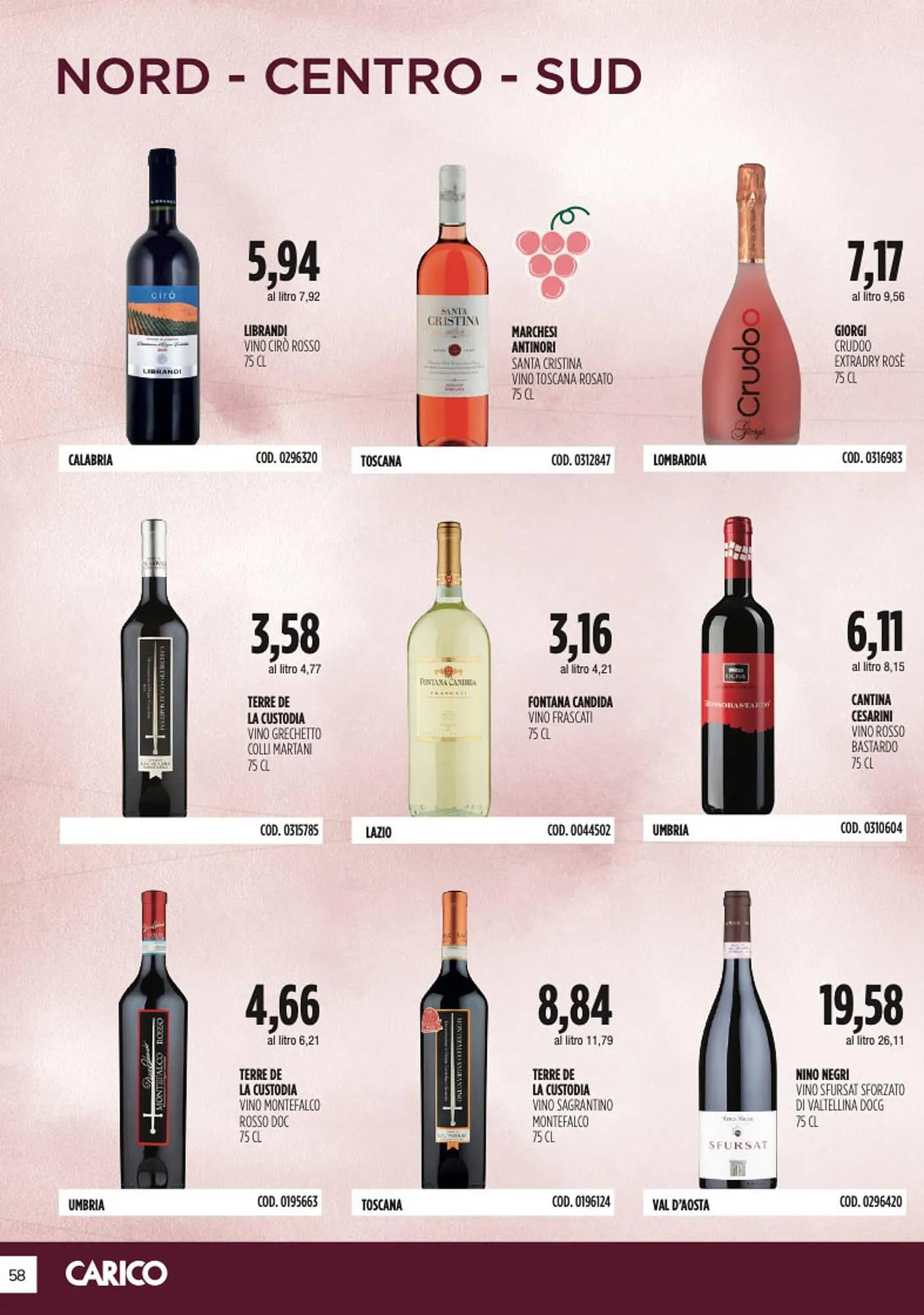 Volantino Carico Cash & Carry da 31 ottobre a 31 dicembre di 2025 - Pagina del volantino 58
