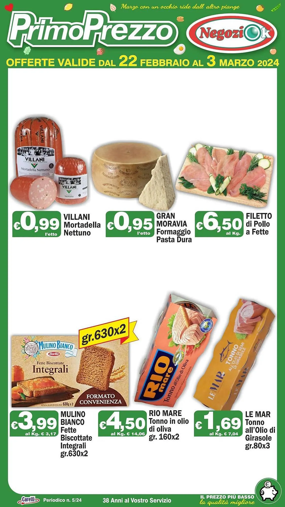 Volantino Primo Prezzo da 22 febbraio a 3 marzo di 2024 - Pagina del volantino 3