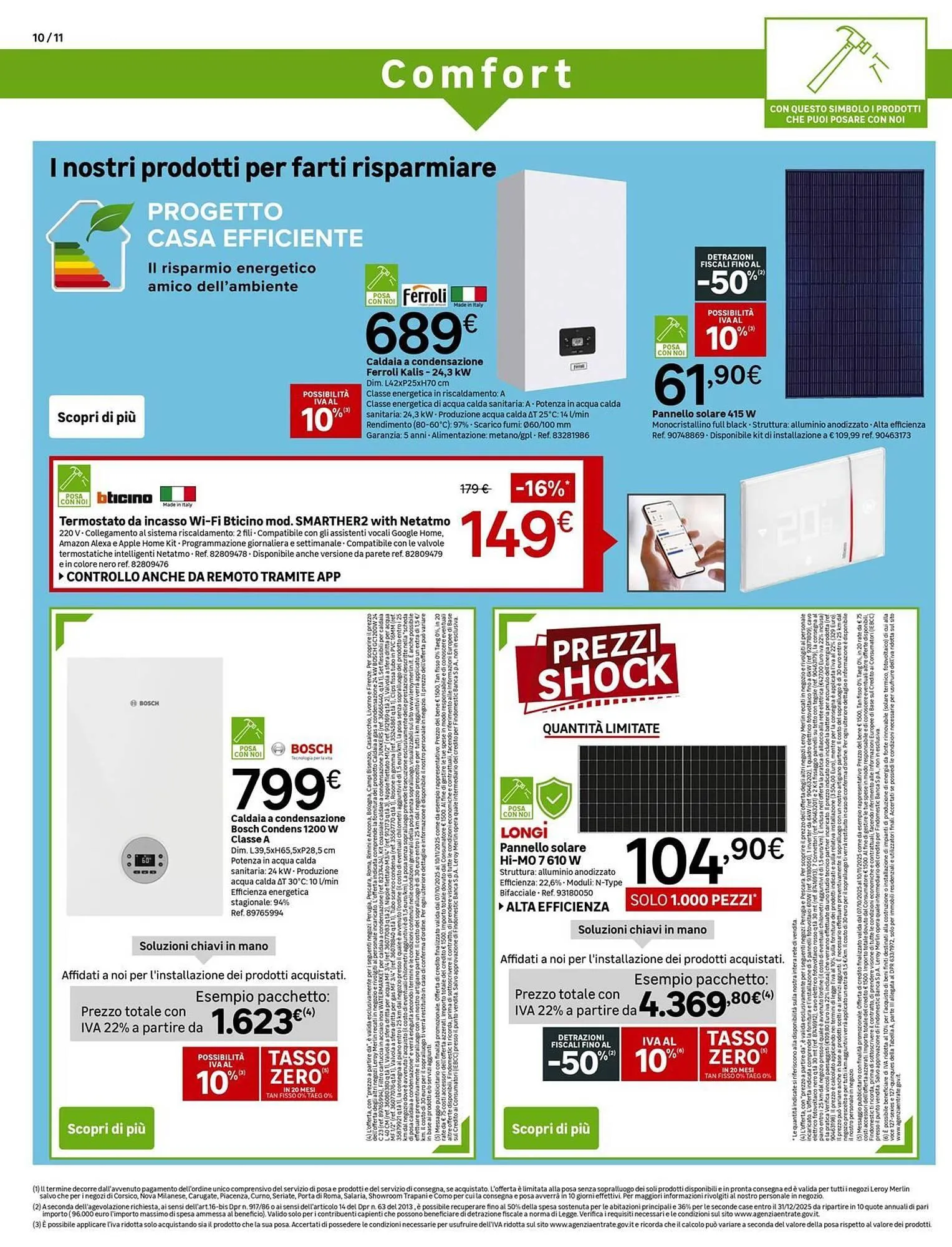 Volantino Leroy Merlin da 7 ottobre a 10 novembre di 2025 - Pagina del volantino 10