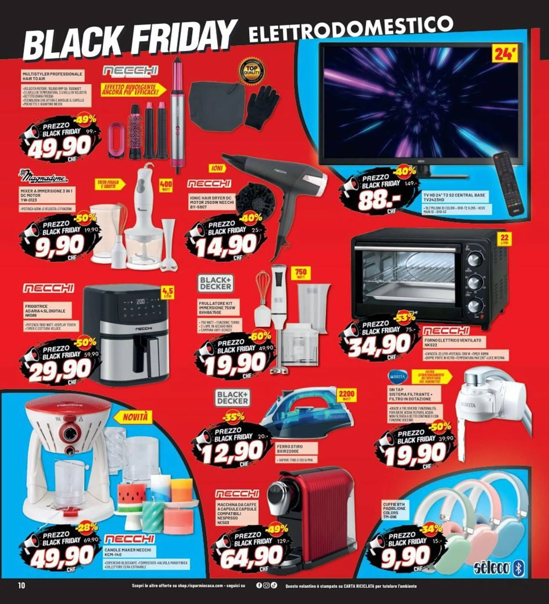 Volantino Risparmio Casa da 20 novembre a 27 novembre di 2025 - Pagina del volantino 10