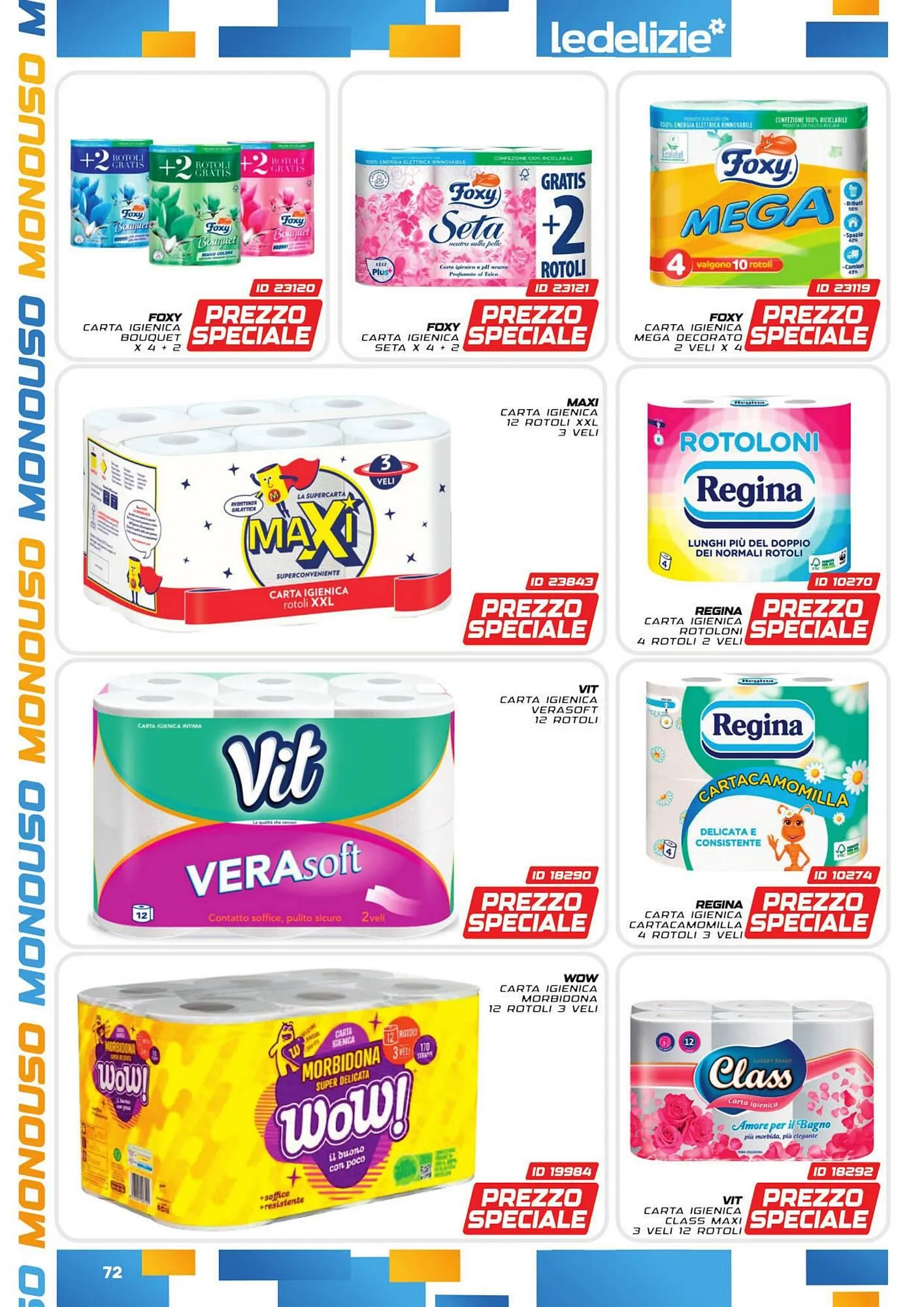 Volantino Le Delizie del Sud da 17 marzo a 31 marzo di 2025 - Pagina del volantino 72