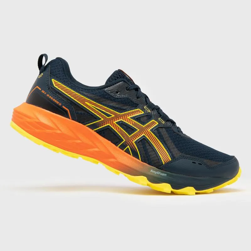Scarpe trail uomo Asics GEL KANAKU 5 blu-arancione