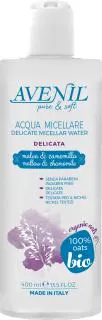 Acqua micellare delicata con malva e camomilla, 400 ml