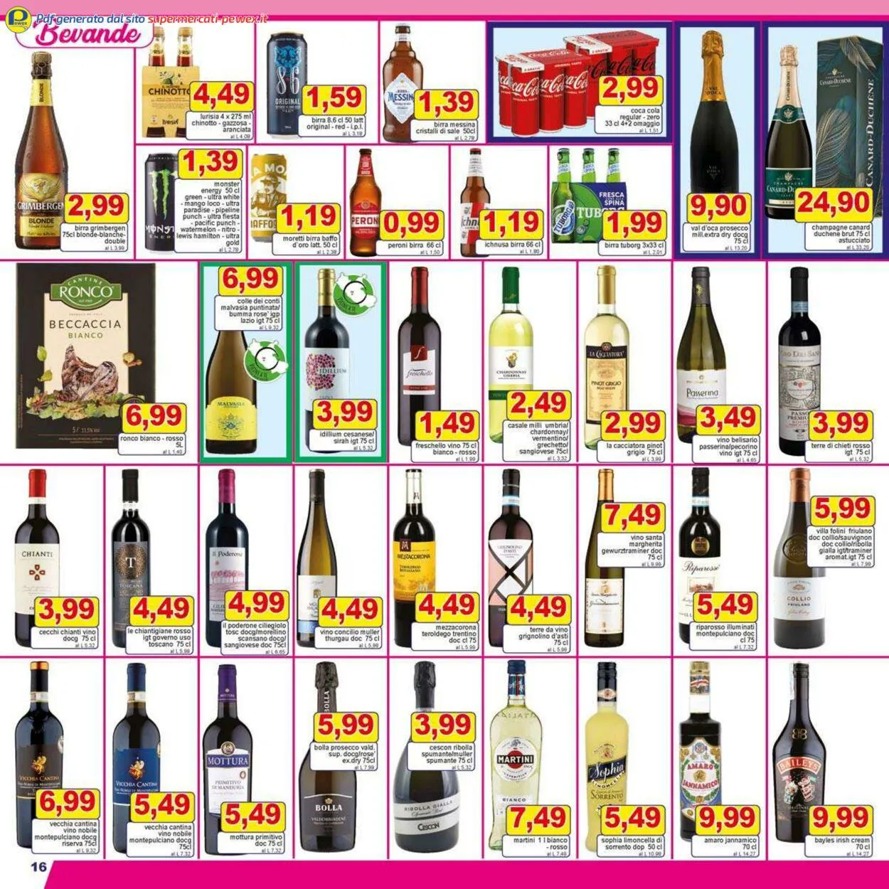 Pewex Volantino attuale da 25 luglio a 8 agosto di 2024 - Pagina del volantino 16