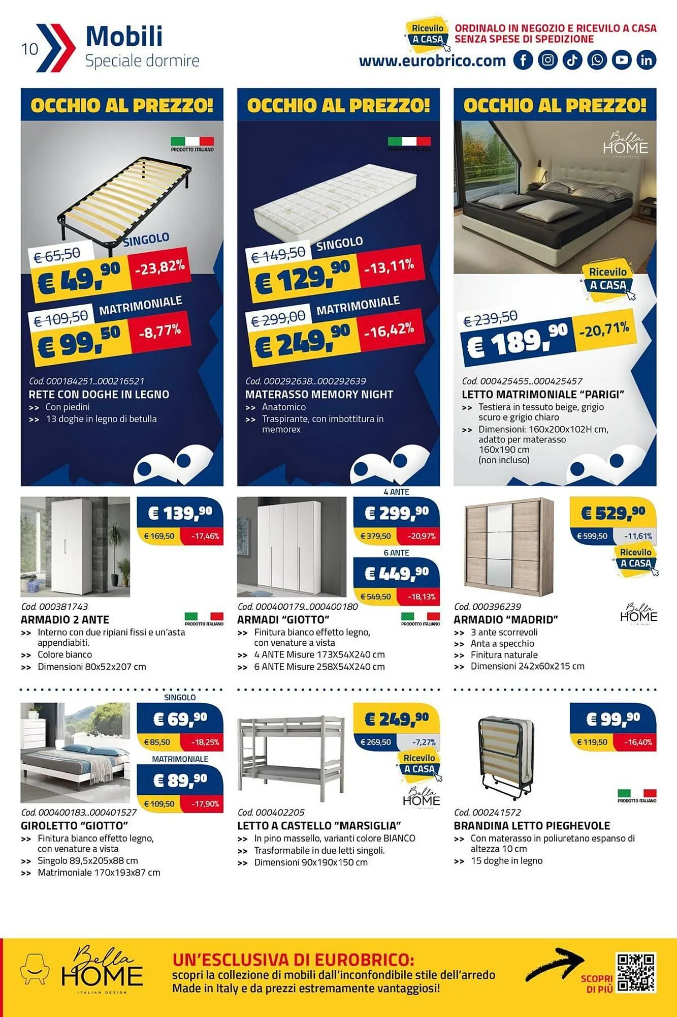 Volantino Eurobrico da 4 settembre a 2 ottobre di 2025 - Pagina del volantino 10