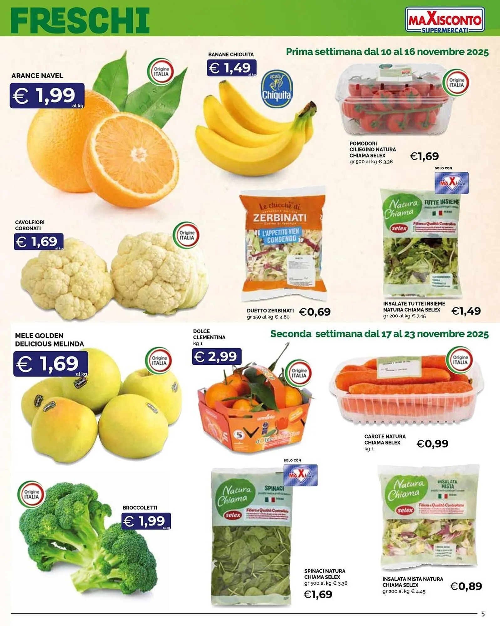 Volantino Maxisconto da 10 novembre a 23 novembre di 2025 - Pagina del volantino 5
