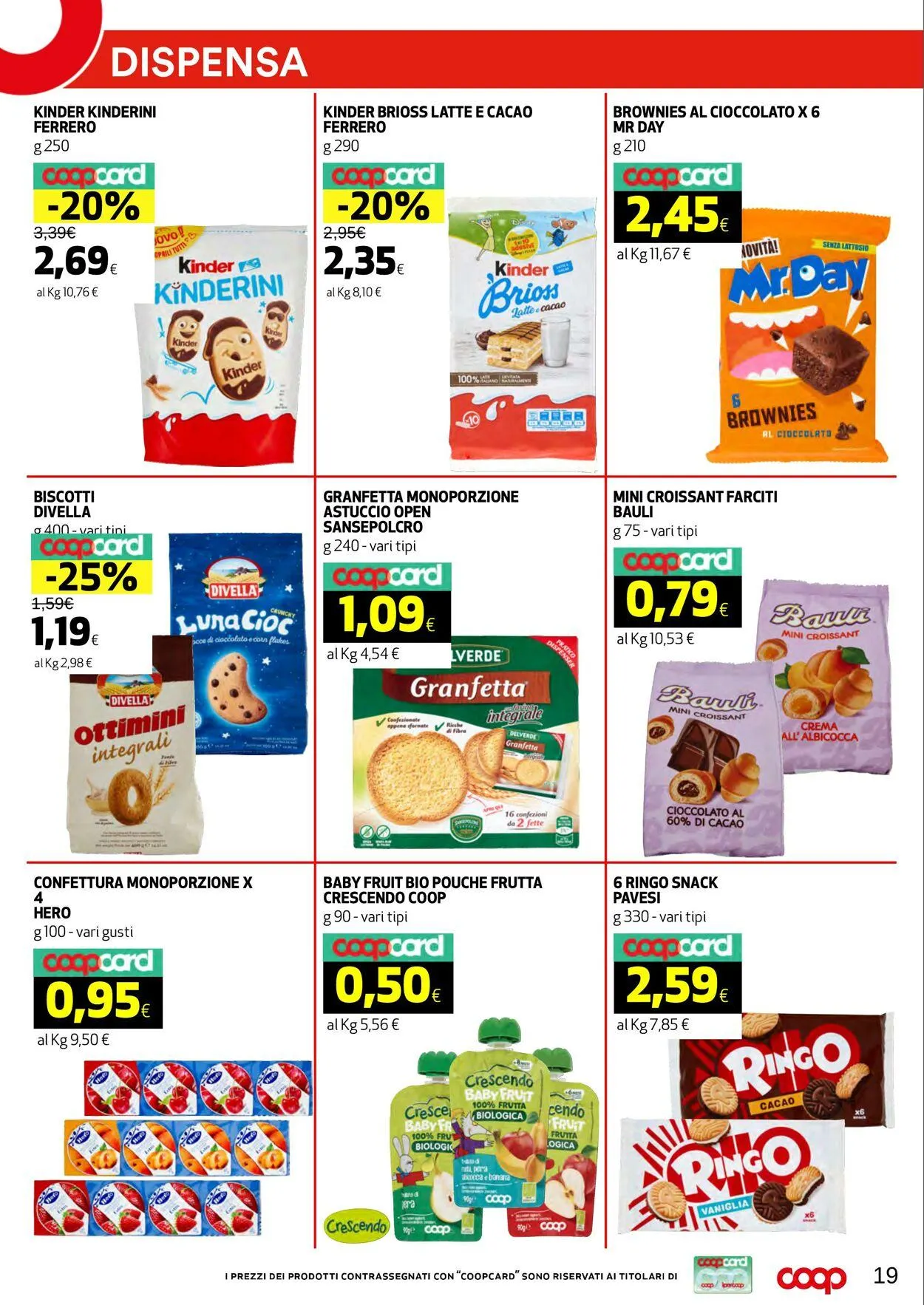 Coop Volantino attuale da 1 settembre a 10 settembre di 2025 - Pagina del volantino 19