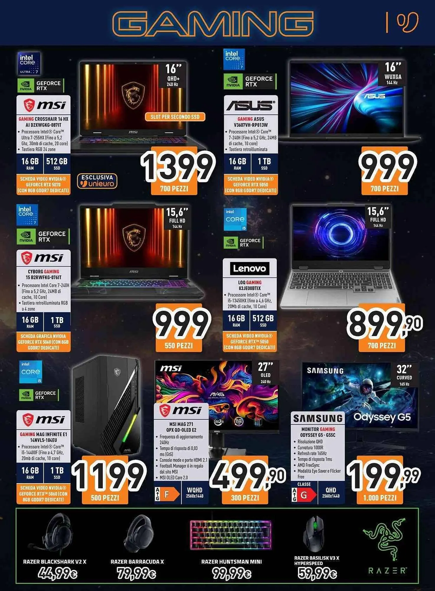 Volantino Unieuro da 26 novembre a 4 dicembre di 2025 - Pagina del volantino 13