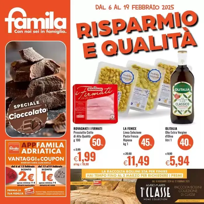 Risparmio e qualita da 6 febbraio a 19 febbraio di 2025 - Pagina del volantino 1