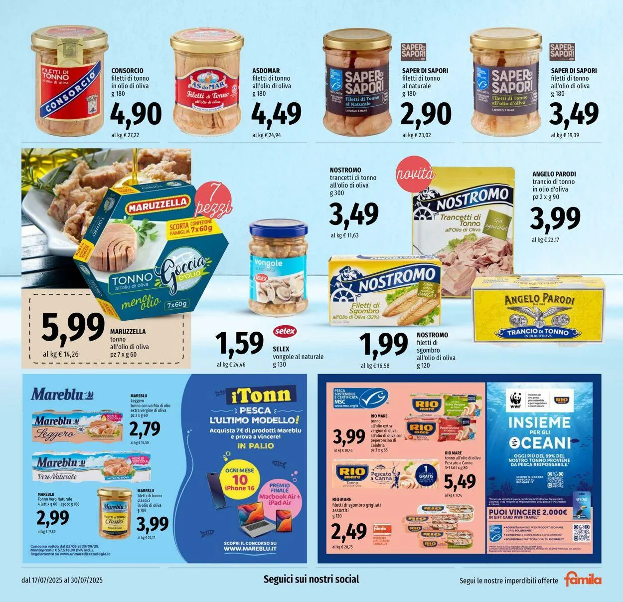 Famila Volantino attuale da 17 luglio a 30 luglio di 2025 - Pagina del volantino 13