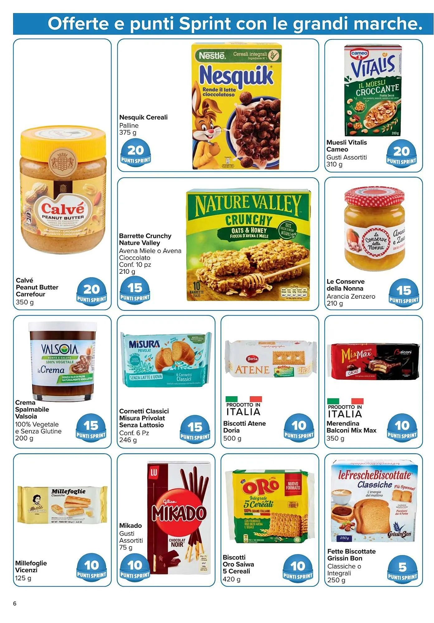 Volantino Carrefour Market da 24 luglio a 6 agosto di 2025 - Pagina del volantino 6