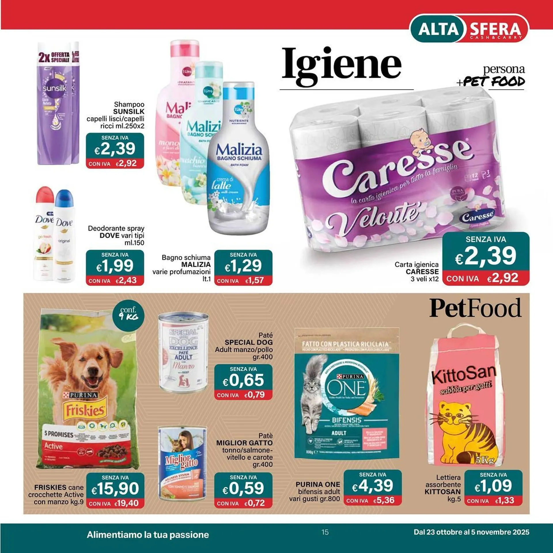 Volantino Altasfera da 23 ottobre a 5 novembre di 2025 - Pagina del volantino 15