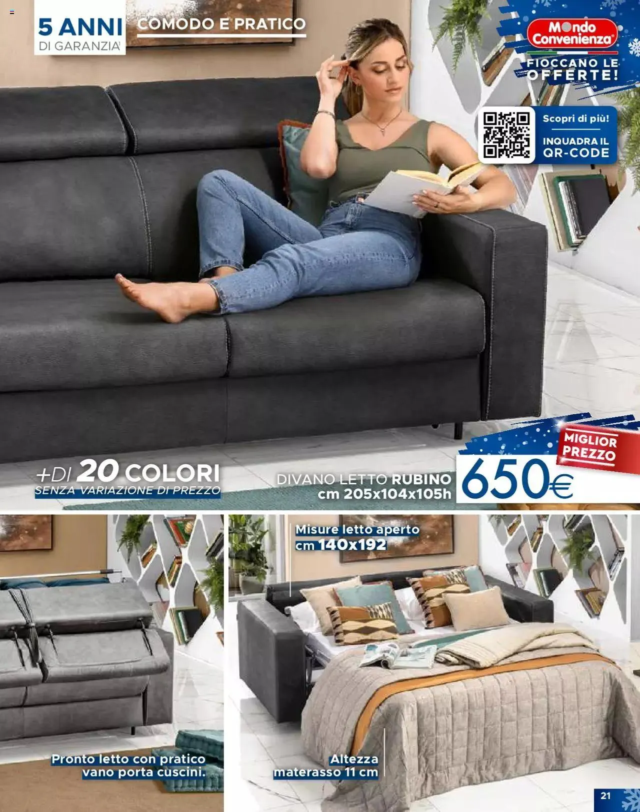 Mondo Convenienza - Catalogo Speciale Autunno da 1 novembre a 31 dicembre di 2023 - Pagina del volantino 23