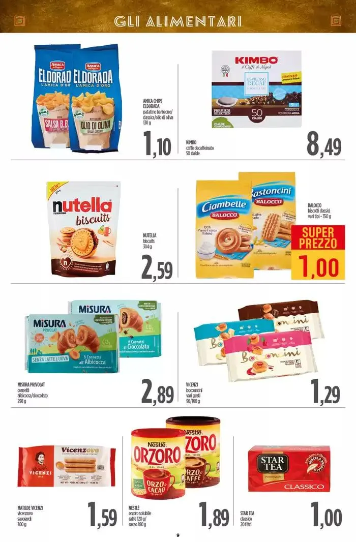 Il fresco quotidiano da 27 settembre a 7 ottobre di 2024 - Pagina del volantino 9
