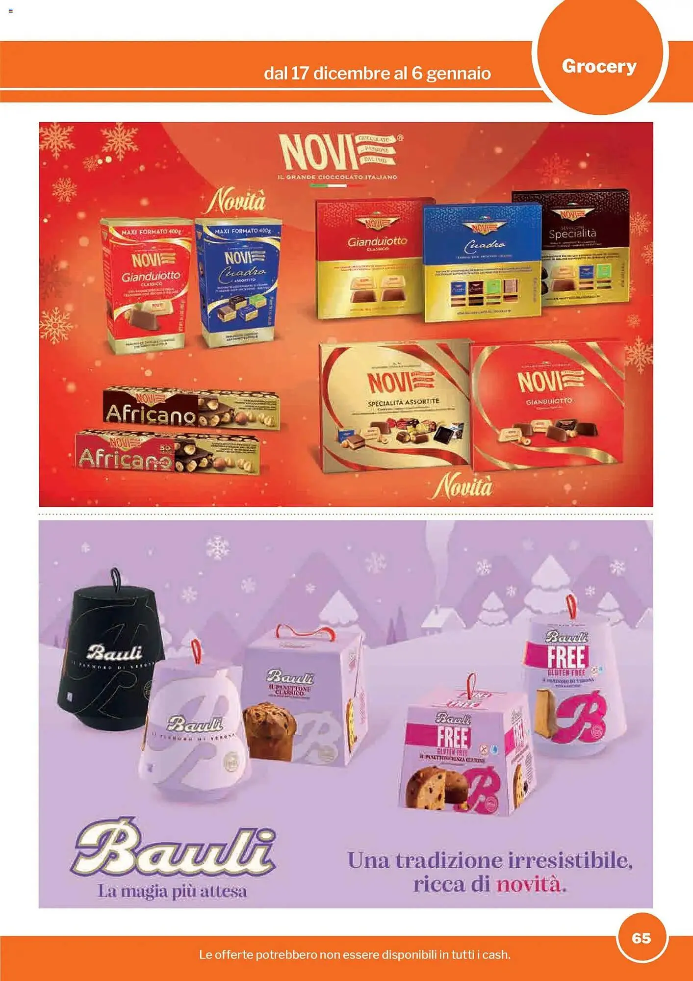 Volantino GrosMarket da 17 dicembre a 6 gennaio di 2026 - Pagina del volantino 65
