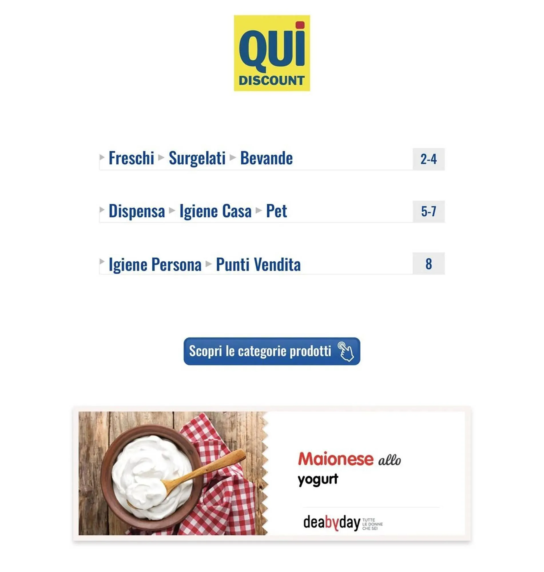 Volantino Qui Discount - 1