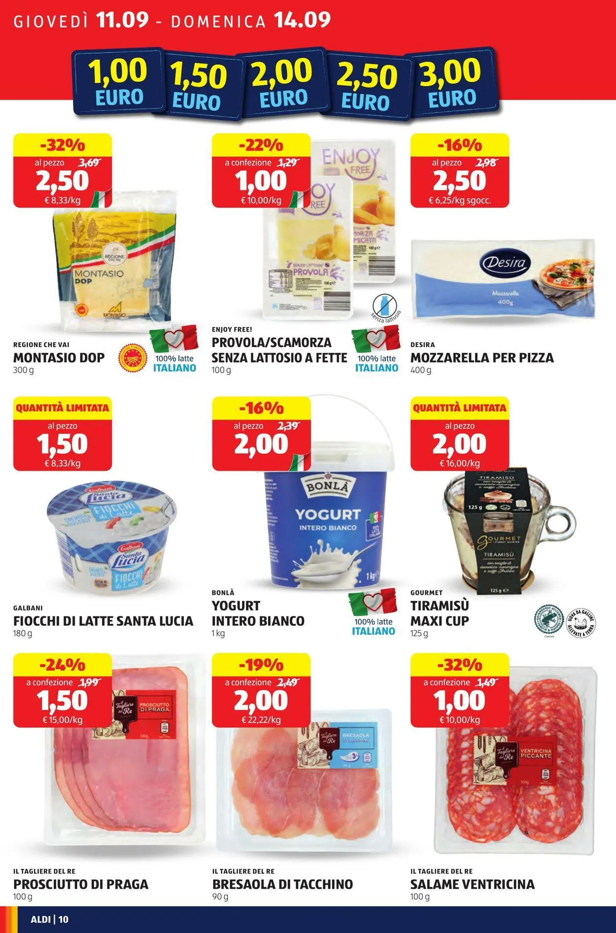 Aldi Volantino attuale da 21 settembre a 5 ottobre di 2025 - Pagina del volantino 10