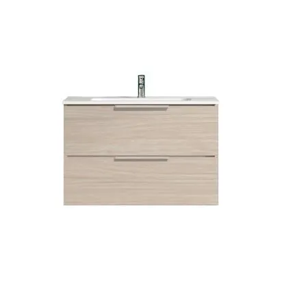 Mobile bagno sottolavabo sospeso Chloe 80x50x45 cm olmo rousseau