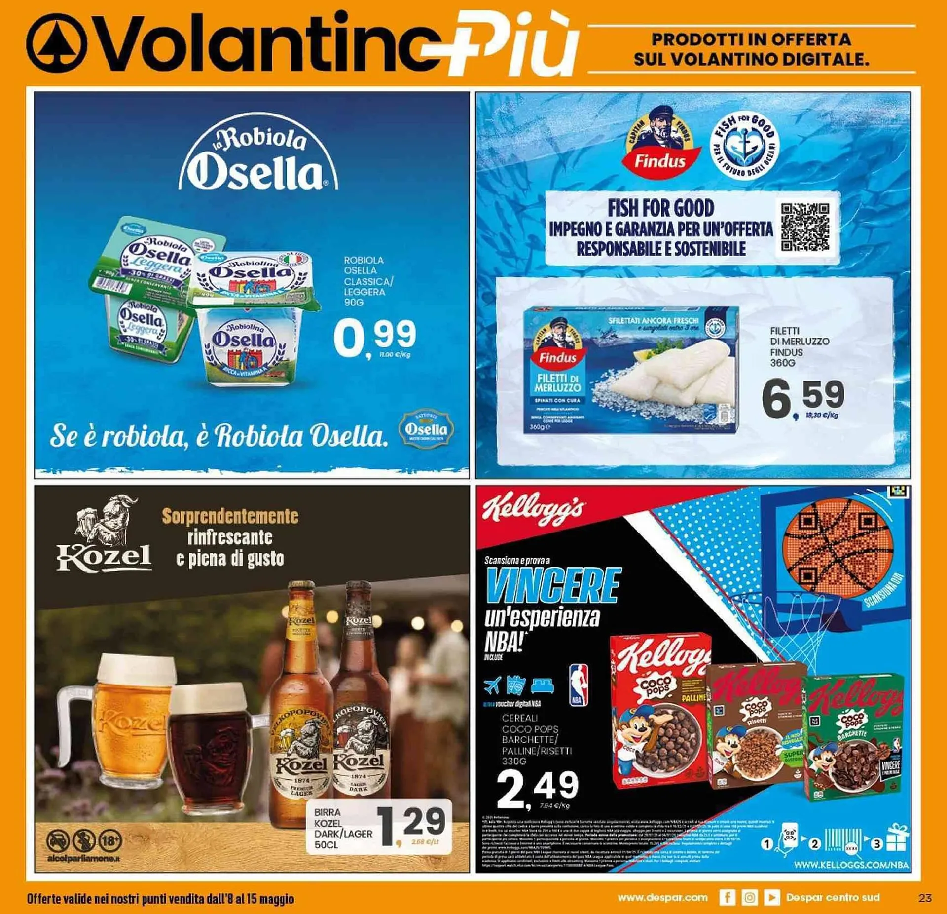 Volantino Despar da 8 maggio a 15 maggio di 2025 - Pagina del volantino 22