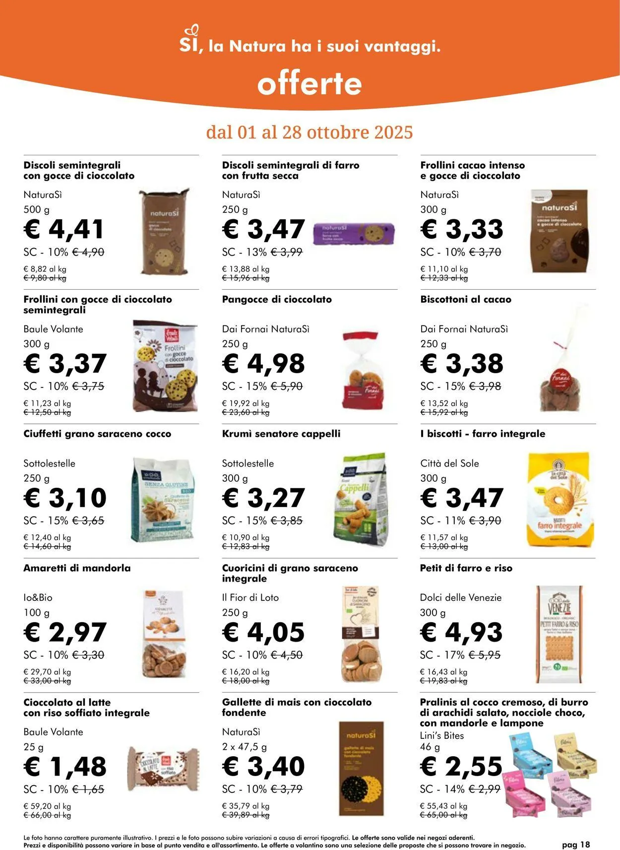 Natura Sì Volantino attuale da 6 novembre a 20 novembre di 2025 - Pagina del volantino 17