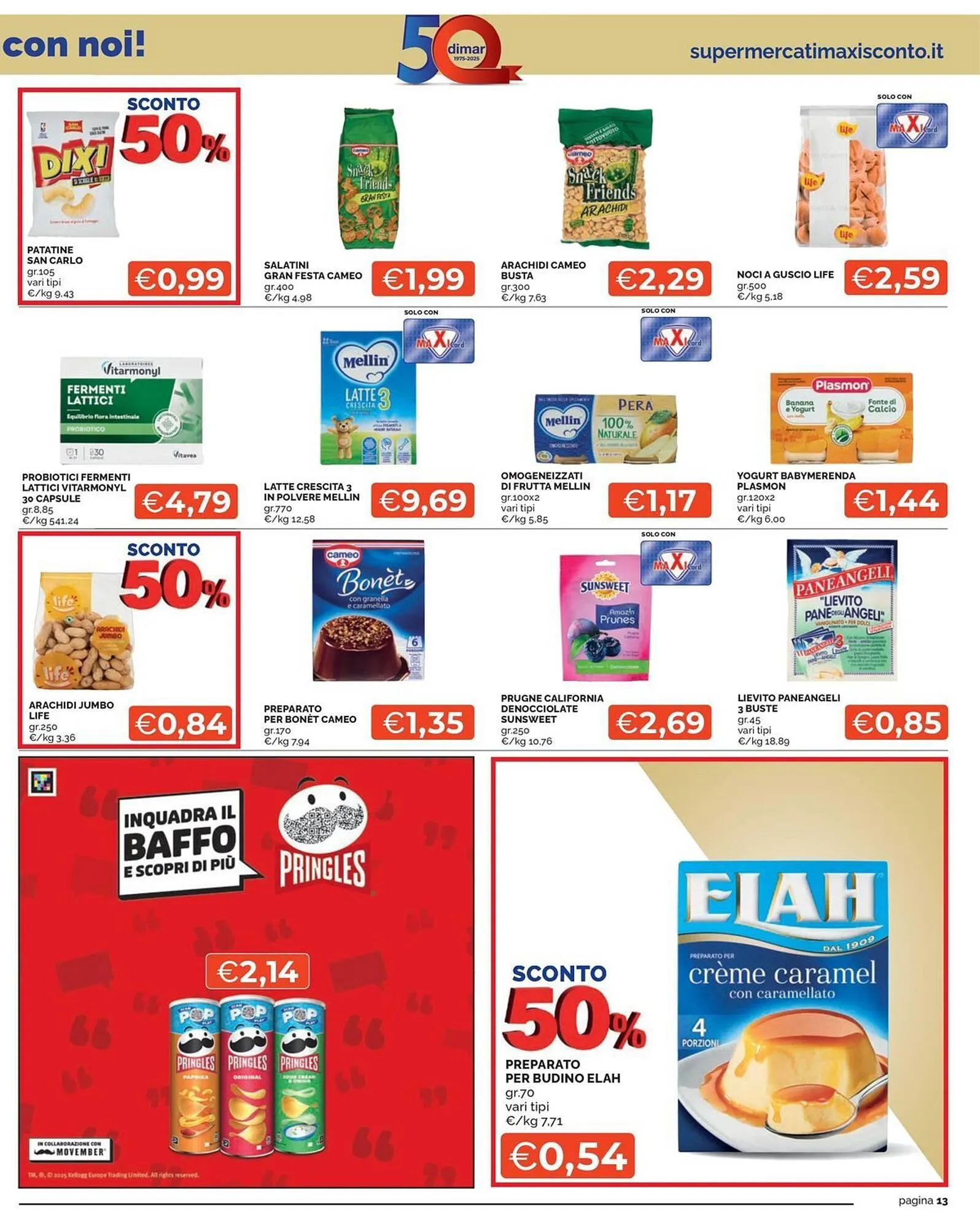 Volantino Maxisconto da 27 ottobre a 9 novembre di 2025 - Pagina del volantino 13