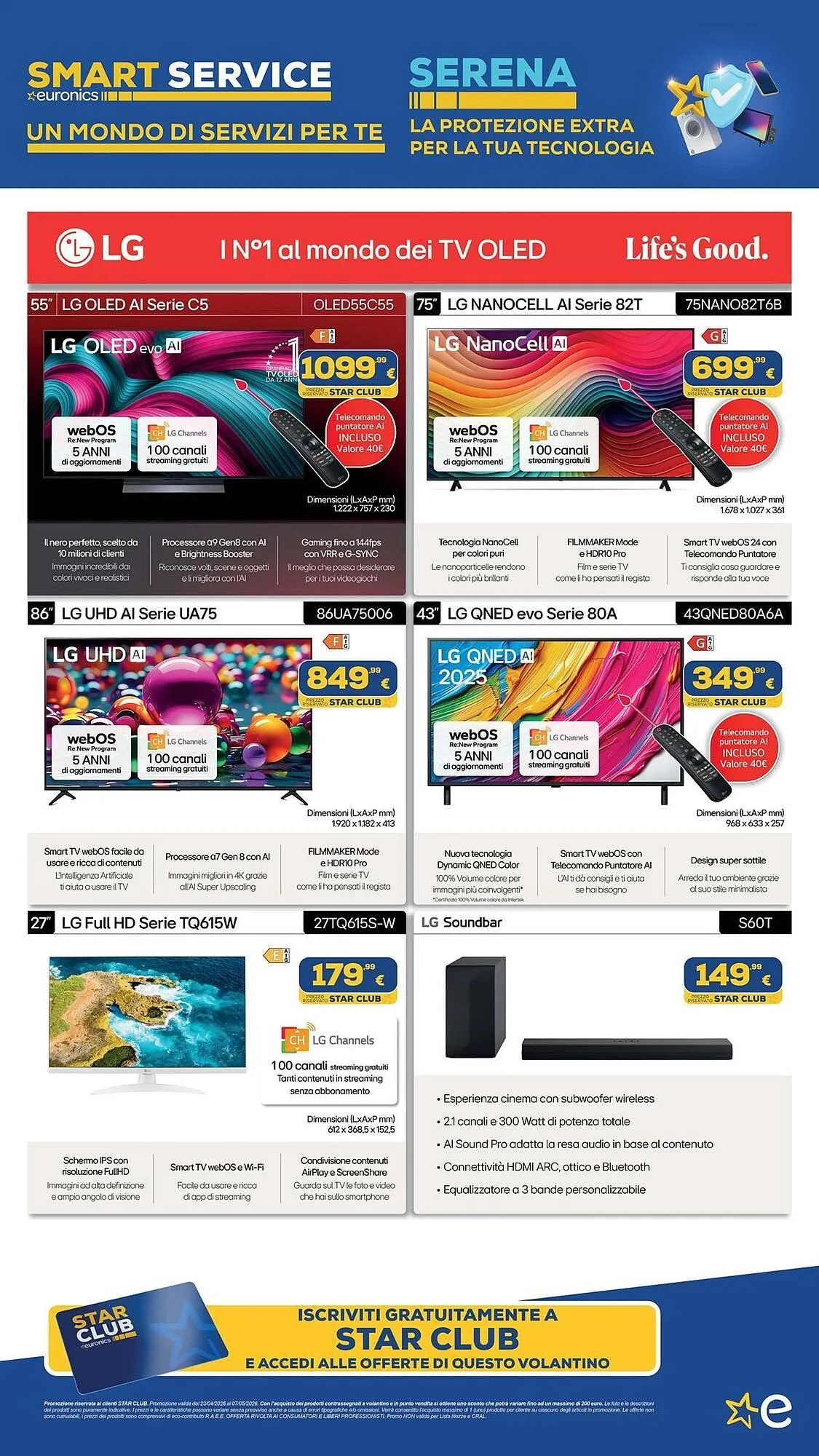 Volantino Euronics da 24 aprile a 7 maggio di 2026 - Pagina del volantino 6