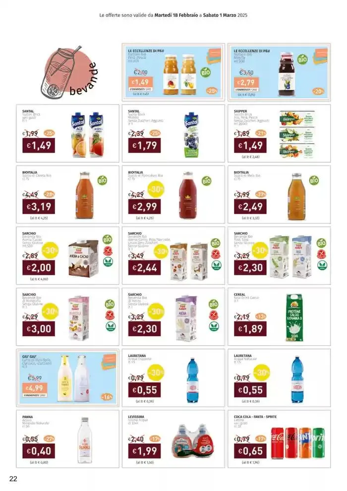 Lo sfizio dell'affettato il sano sapore del mare da 18 febbraio a 1 marzo di 2025 - Pagina del volantino 22