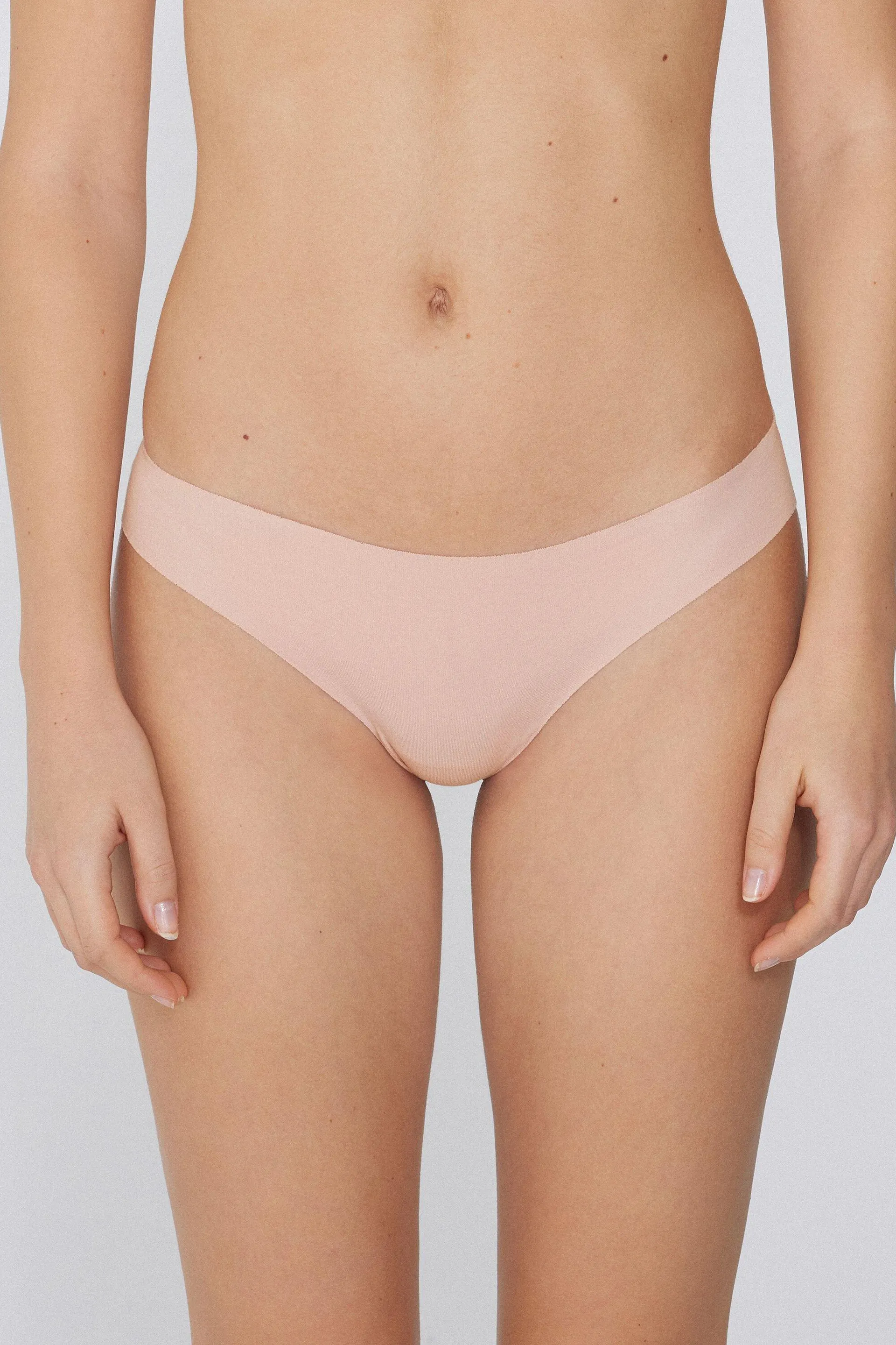 Brasiliana Taglio Vivo in Cotone con Pizzo Riciclato