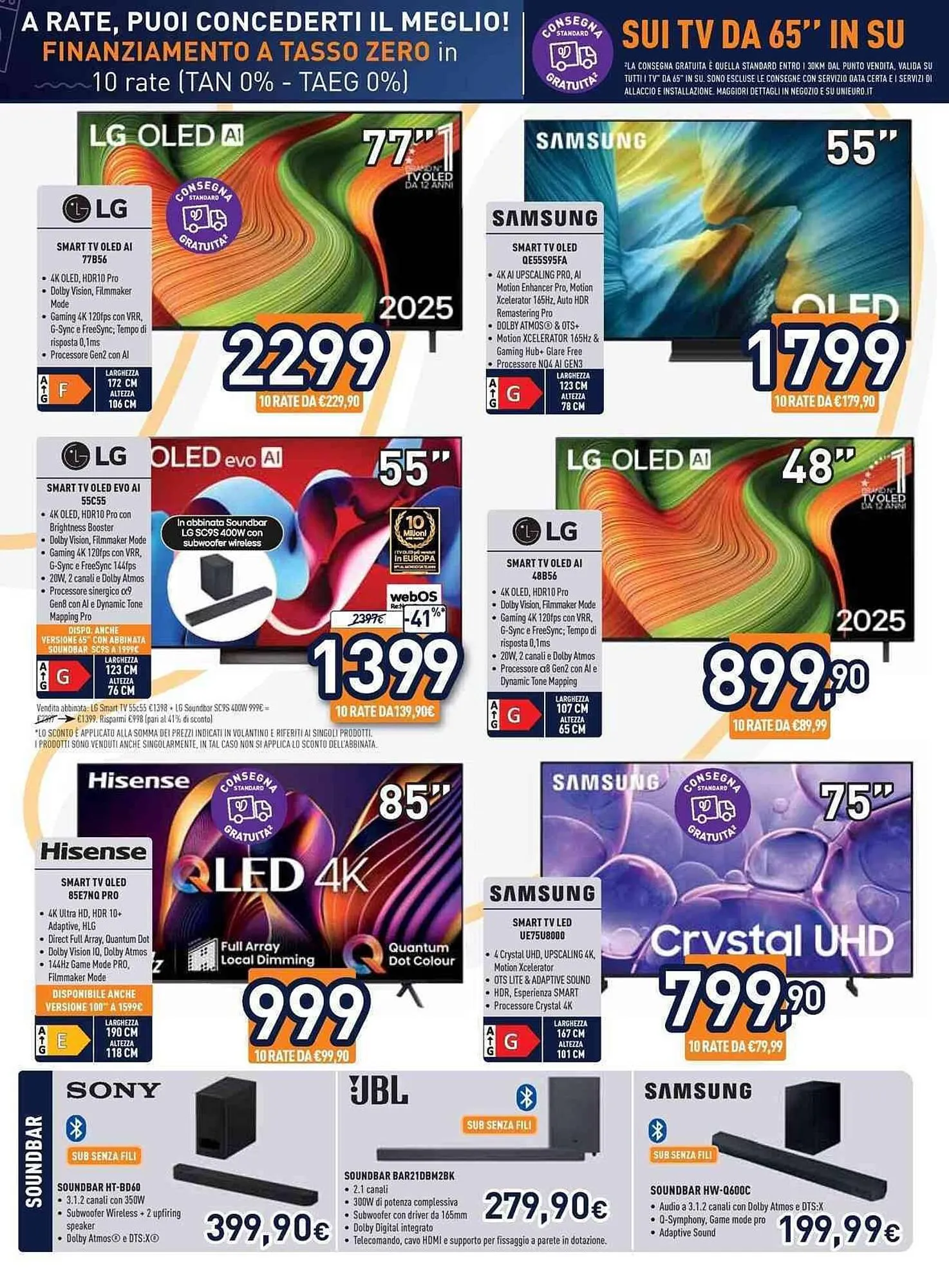 Volantino Unieuro da 17 settembre a 3 ottobre di 2025 - Pagina del volantino 18