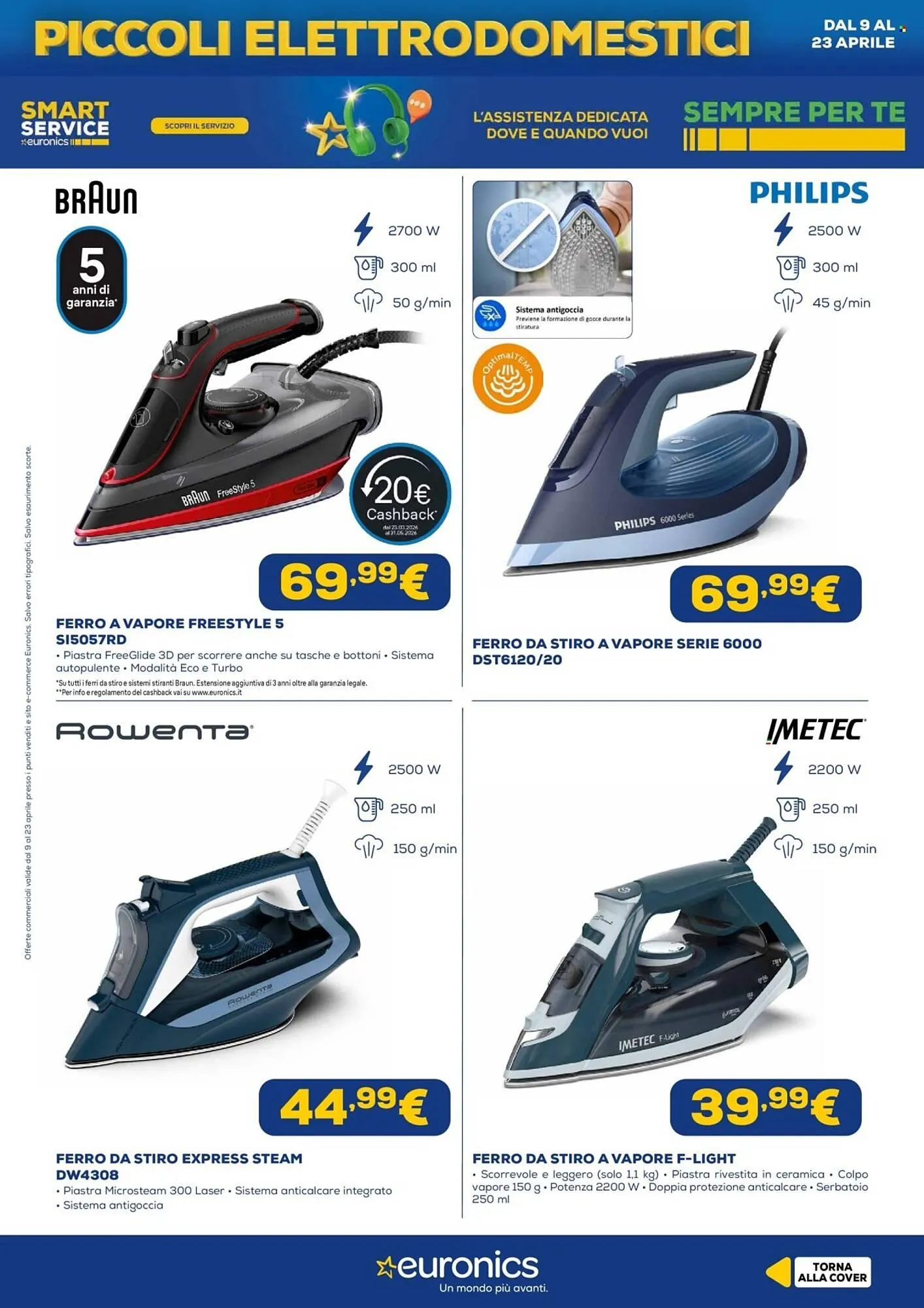 Volantino Euronics da 9 aprile a 23 aprile di 2026 - Pagina del volantino 20