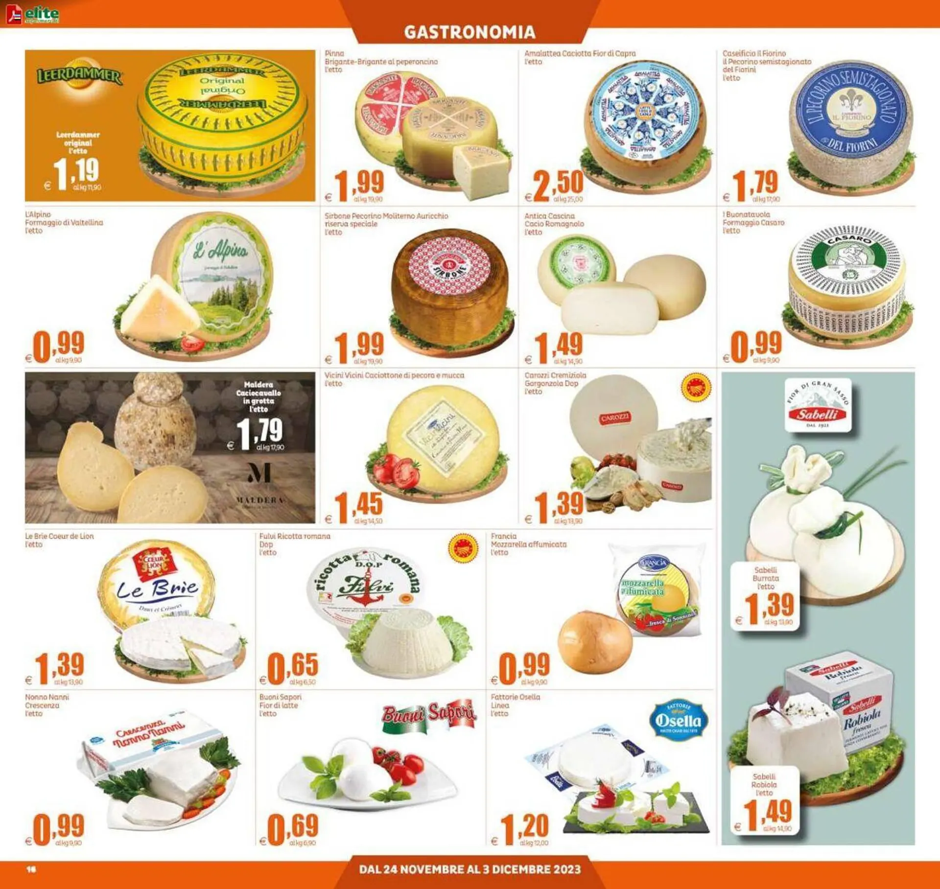 Volantino Elite da 24 novembre a 3 dicembre di 2023 - Pagina del volantino 16