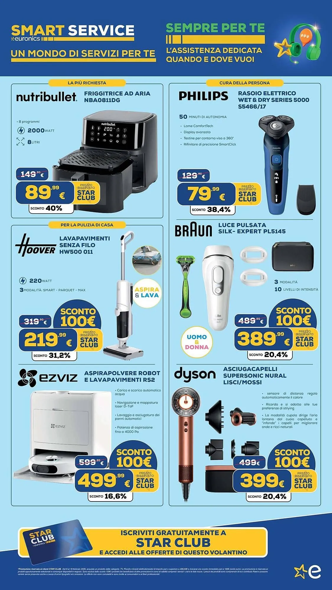 Volantino Euronics da 9 febbraio a 18 febbraio di 2026 - Pagina del volantino 69