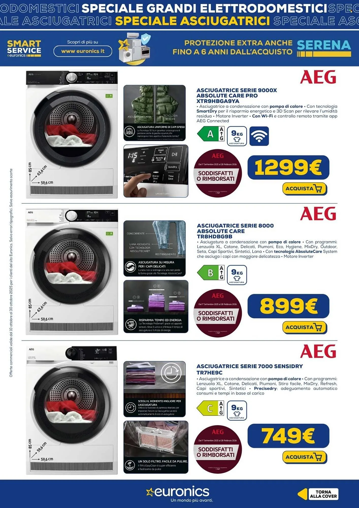 Volantino Euronics da 10 ottobre a 30 ottobre di 2025 - Pagina del volantino 8