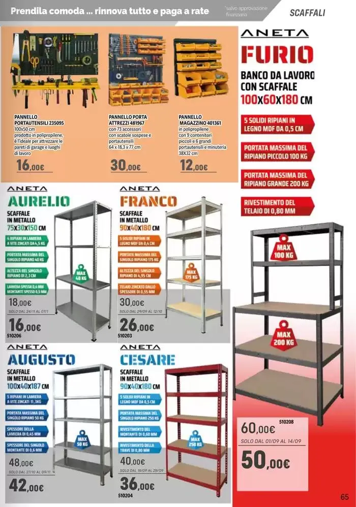Catalogo mobile 2025 da 9 maggio a 7 dicembre di 2025 - Pagina del volantino 65