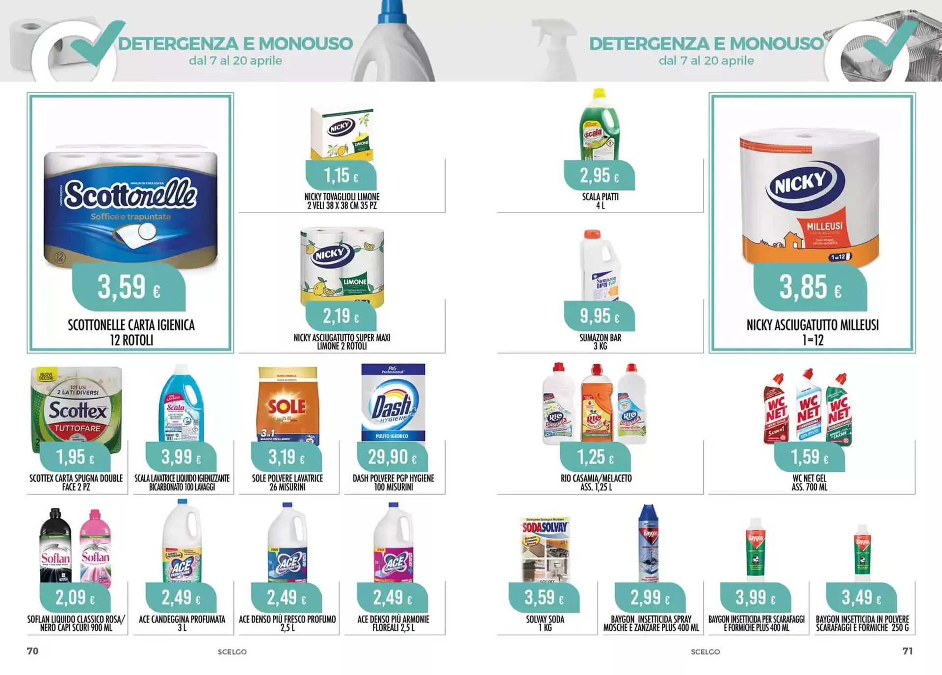 Volantino Scelgo da 7 aprile a 20 aprile di 2025 - Pagina del volantino 36