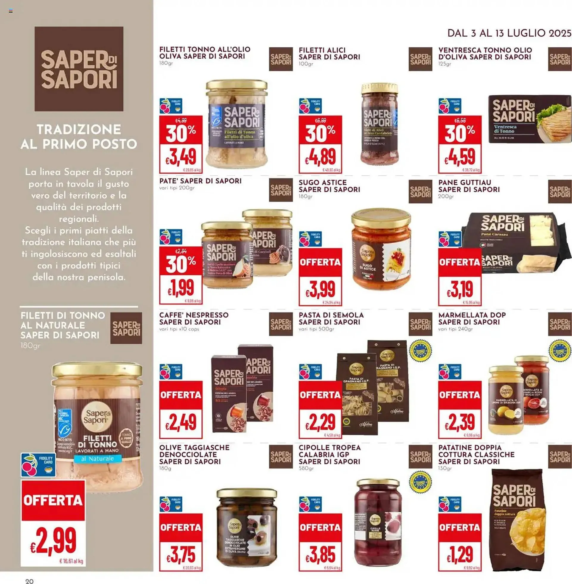 Volantino Pan da 3 luglio a 13 luglio di 2025 - Pagina del volantino 20