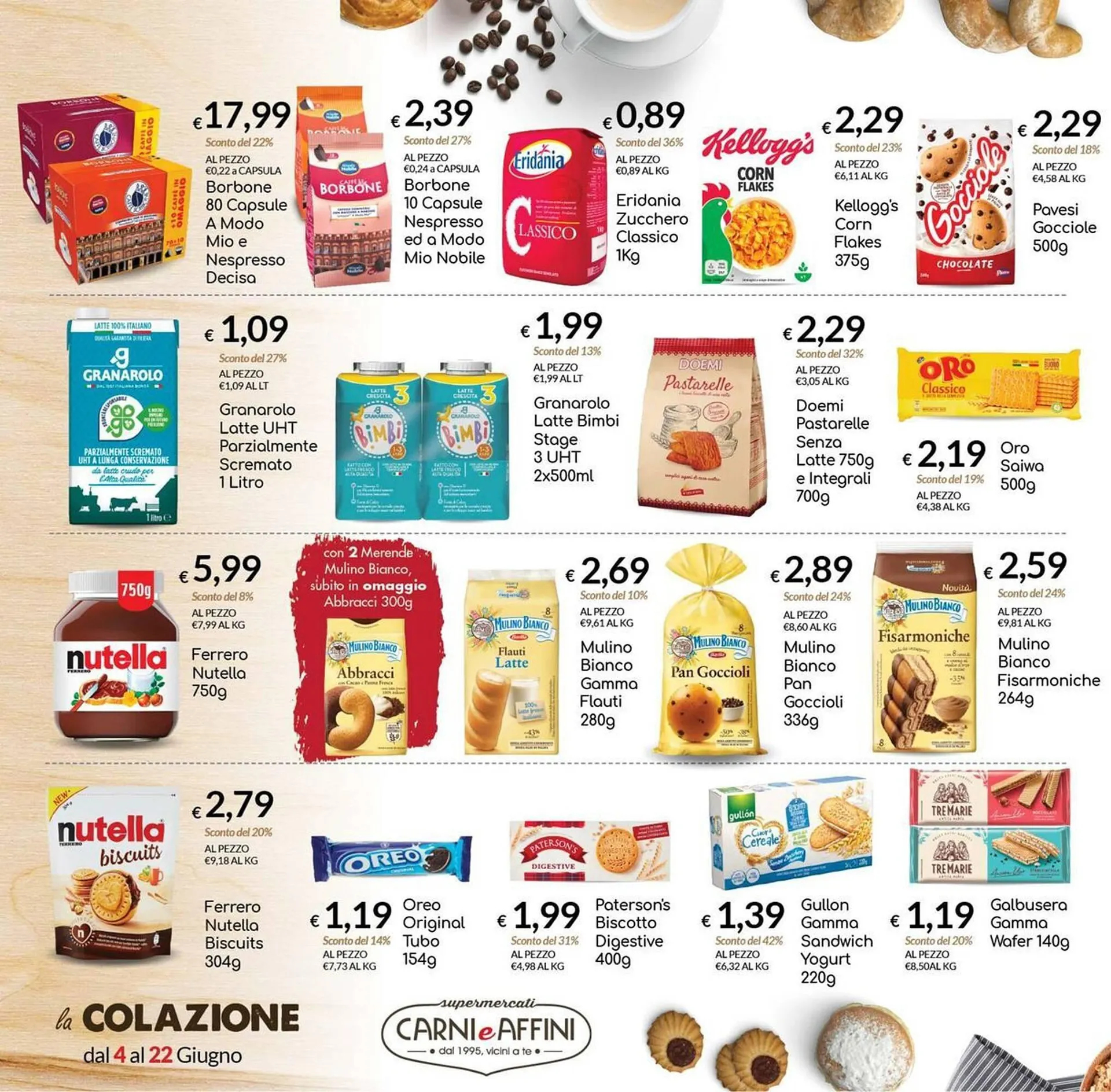 Volantino Carni e Affini Supermercati da 4 giugno a 22 giugno di 2025 - Pagina del volantino 8